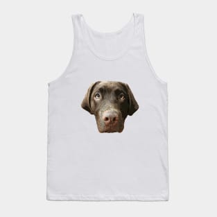 Labrador Chocolate Lab Puppy Dog Tank Top